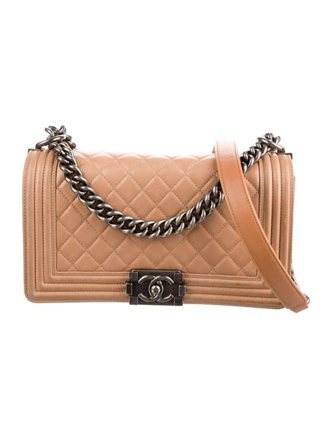 chanel boy bag with chains price|Chanel boy flap bag price.